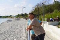 Новости: Последние штрихи в благоустройстве прибрежной территории
