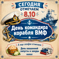 Праздник флотских командиров и День зануды